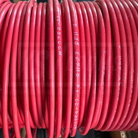 14 Awg Red Tefzel Wire M22759/32-14-2 (Cut Length)
