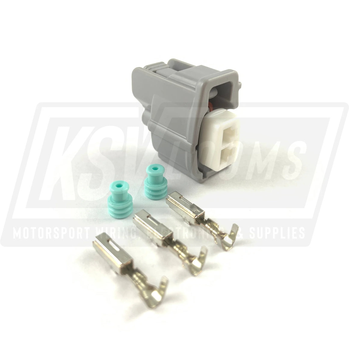 2-Way Connector Kit For Toyota Lexus Scion 90980-11875 Fuel Injector (22-20 Awg)