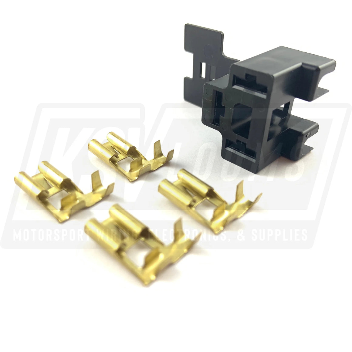 3-Way Connector Kit For H4 Headlight Bulb With Attached Cover