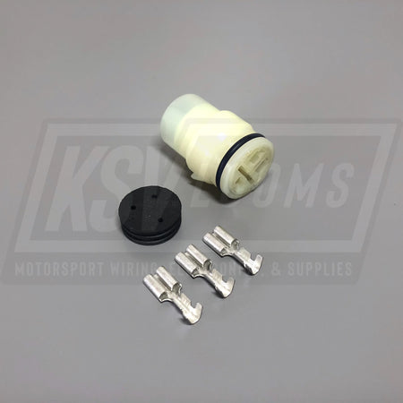 3-Way Connector Kit For Nippon Denso Round Alternator Regulator