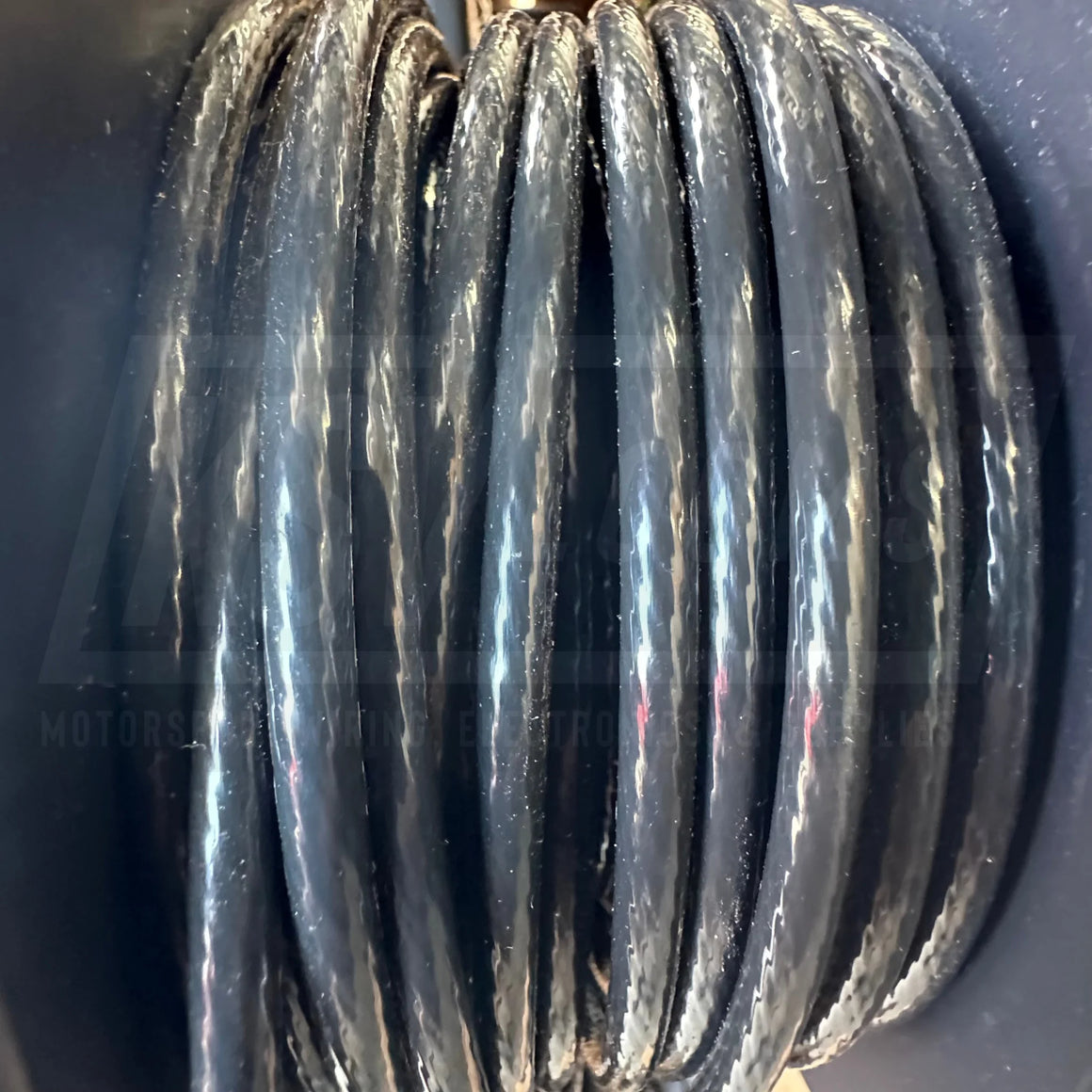 8 Awg Black Tefzel Wire M22759/16-8-0 (Cut Length)