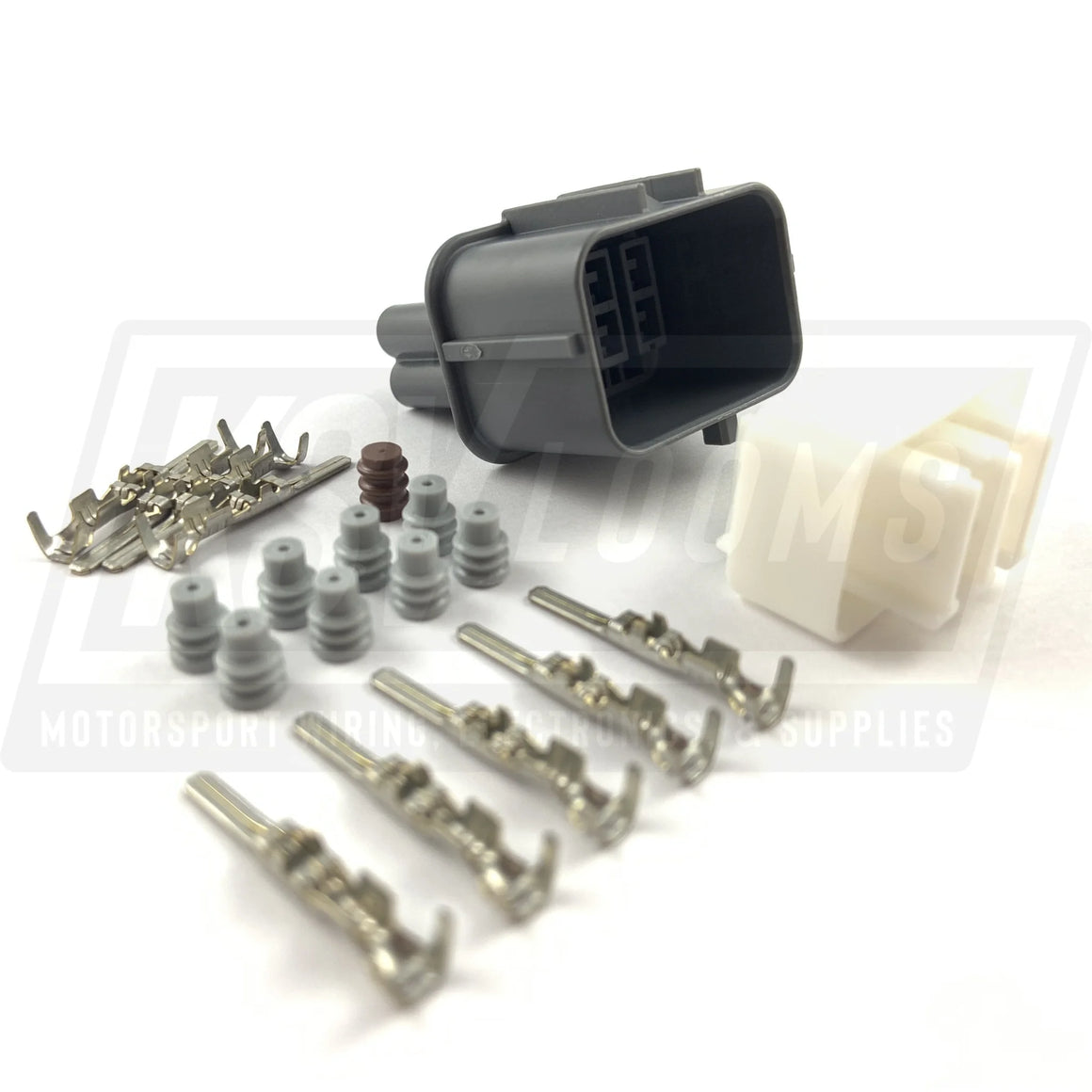 8-Way Connector Kit (Male) For Ntk Lambda Sensor (22-16 Awg)