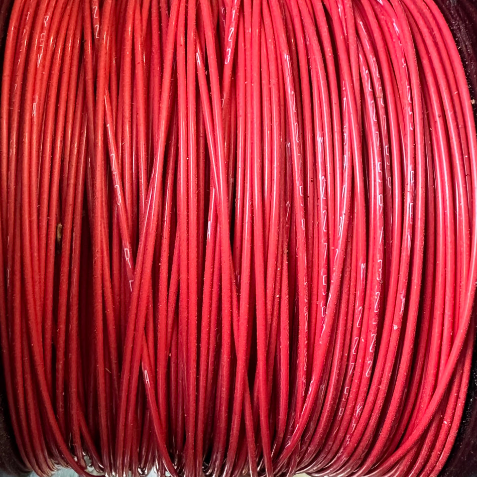 22 AWG Red Tefzel Wire M22759/32-22-2 (spool)