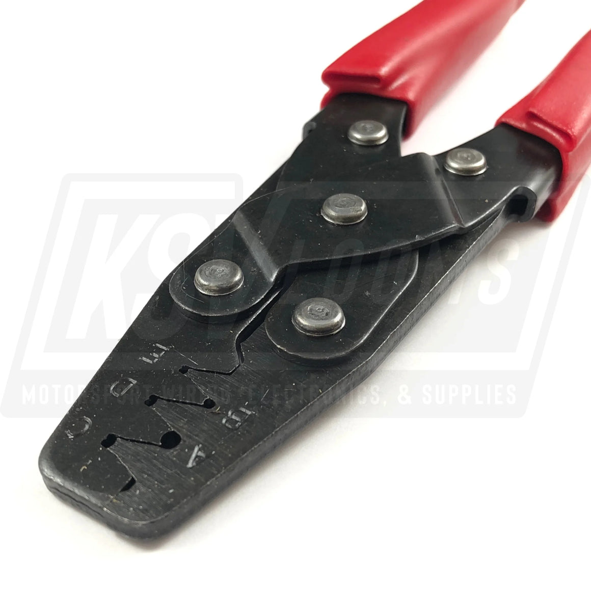 Sargent Tools 1026Ct Open Barrel Crimper Red Handle