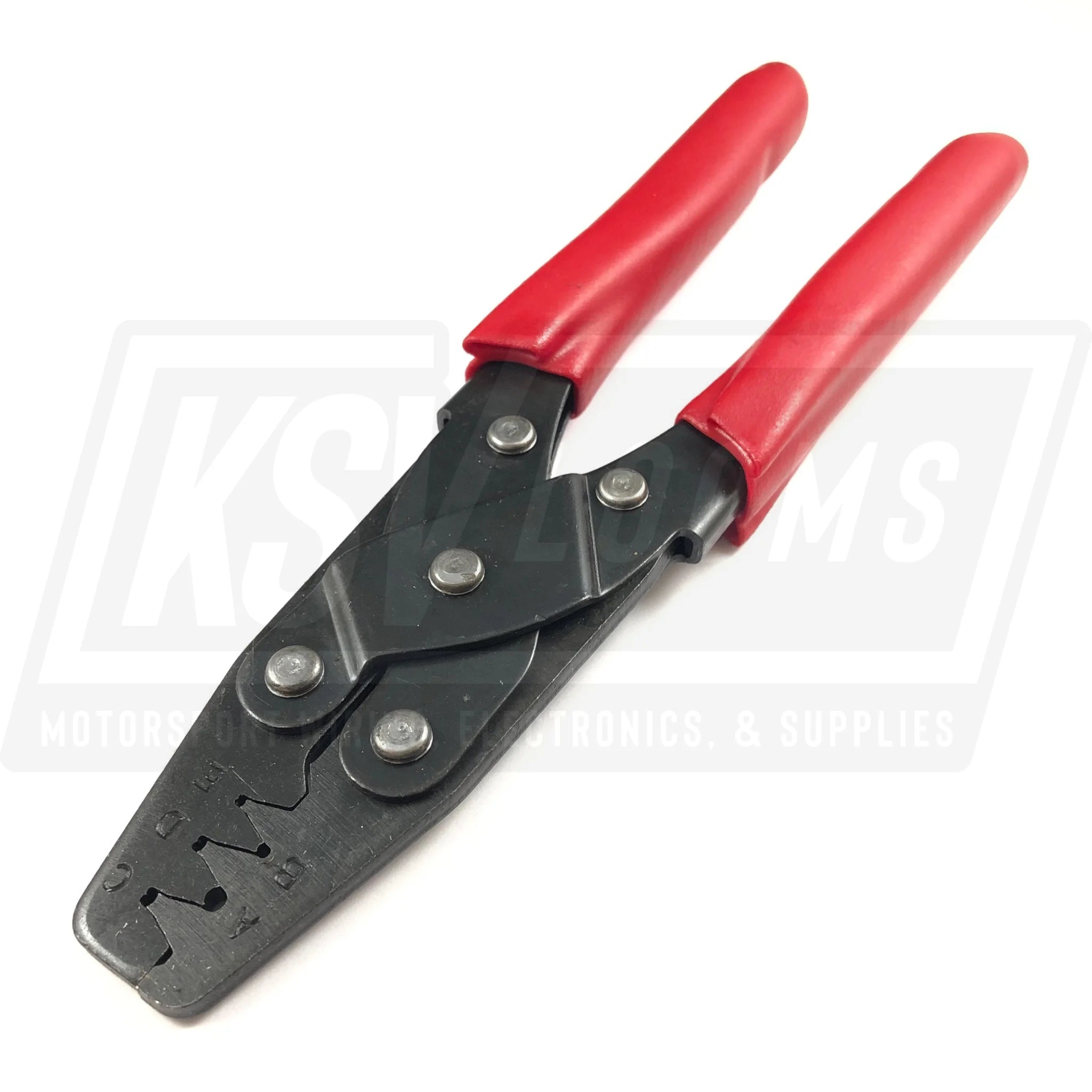 Sargent Tools 1026Ct Open Barrel Crimper Red Handle