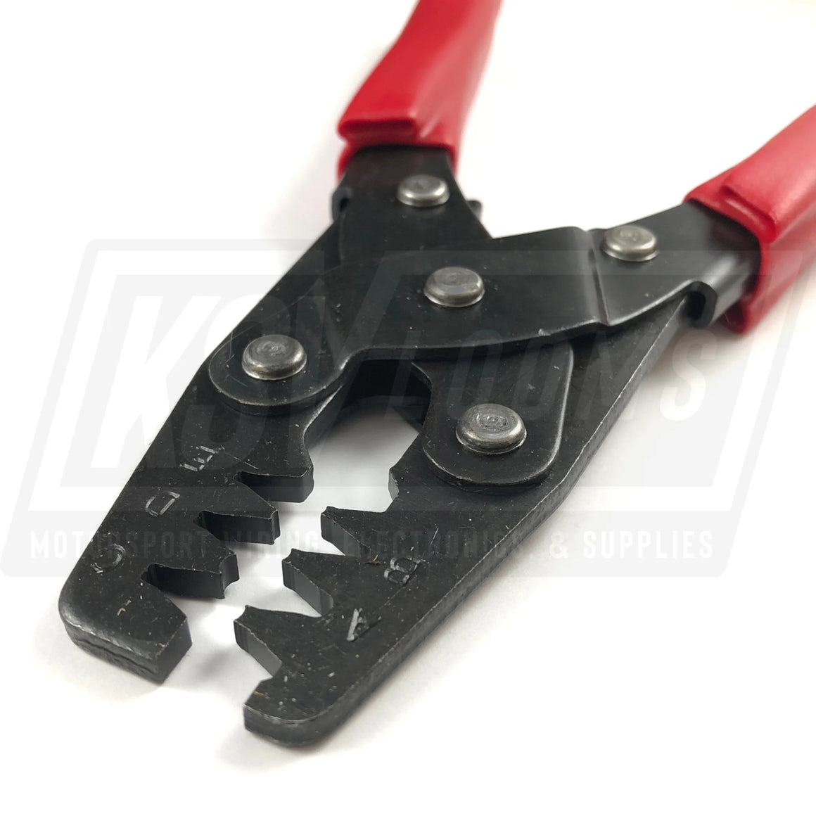 Sargent Tools 1026Ct Open Barrel Crimper Red Handle