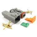 Mated Deutsch DT 2-Way Connector Plug Kit (20-16 AWG)