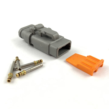Deutsch DTM 3-Way Socket Plug Connector Kit (24-20 AWG)