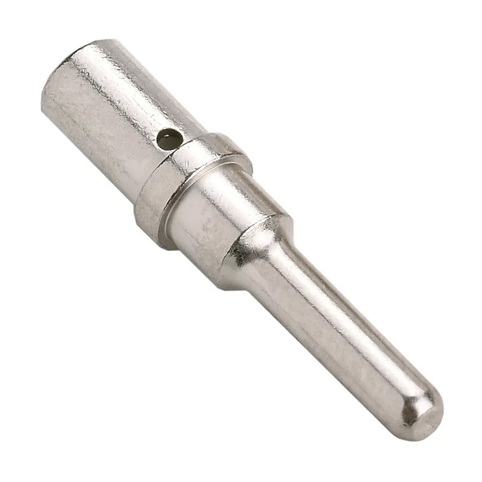Deutsch 0460-204-12141 Pin Terminal, Size 12 Nickel Solid Contact (14-12 AWG)