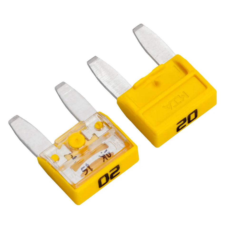 20 AMP MINIVAL ATM BLADE FUSE