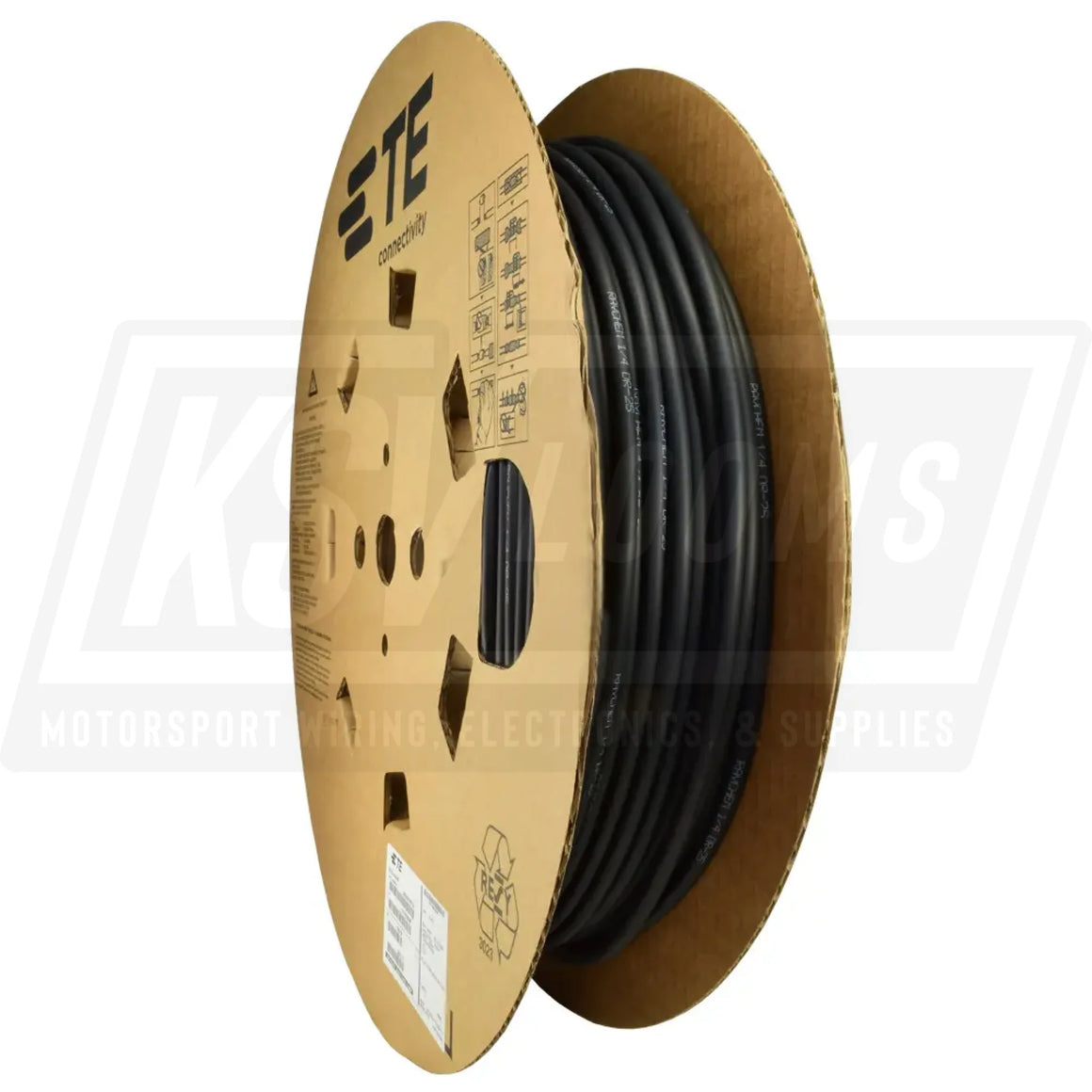 1/4’’ Raychem DR-25 (White Label) Heat Shrink Tubing (per foot)