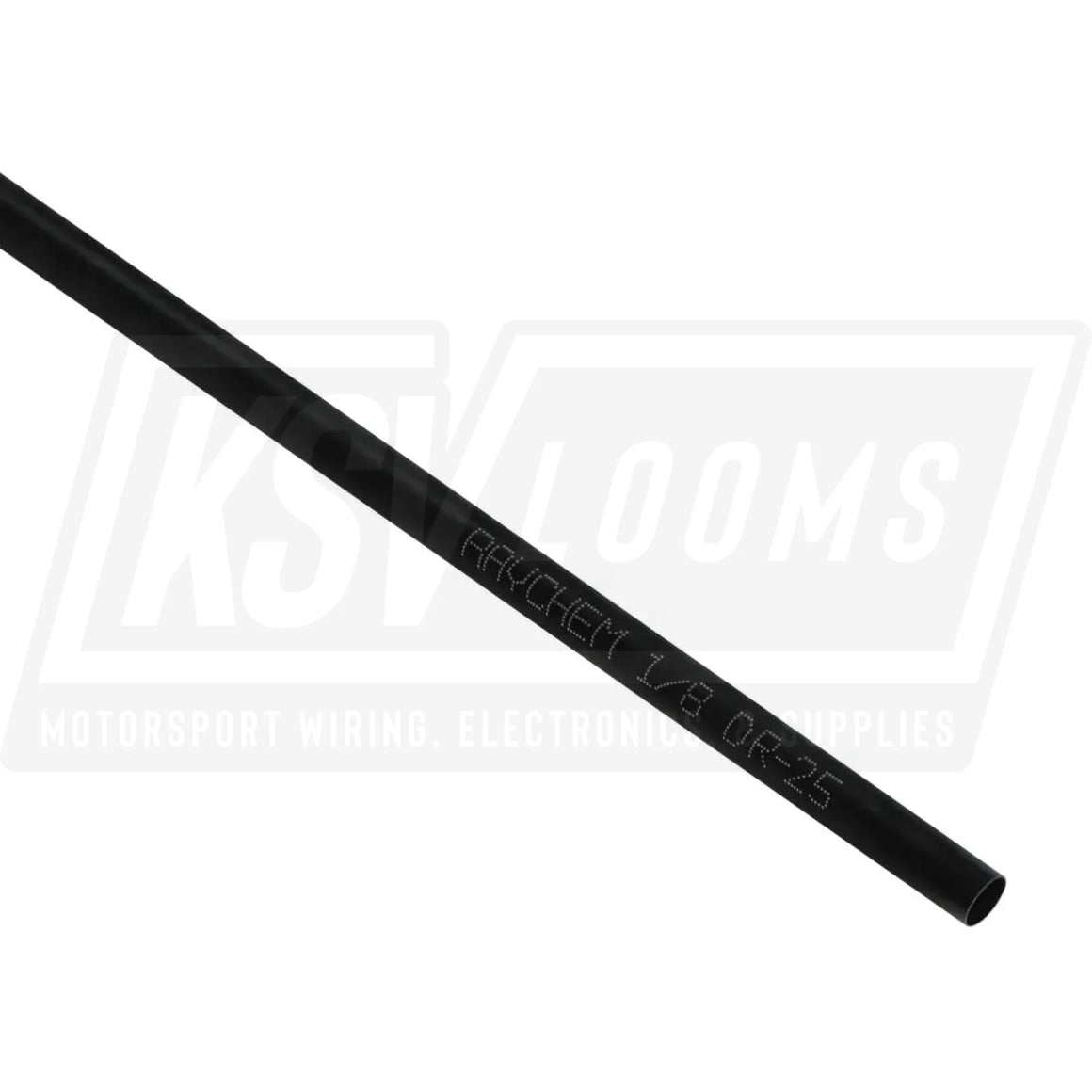 1/8’’ Raychem DR-25 (White Label) Heat Shrink Tubing (per foot)