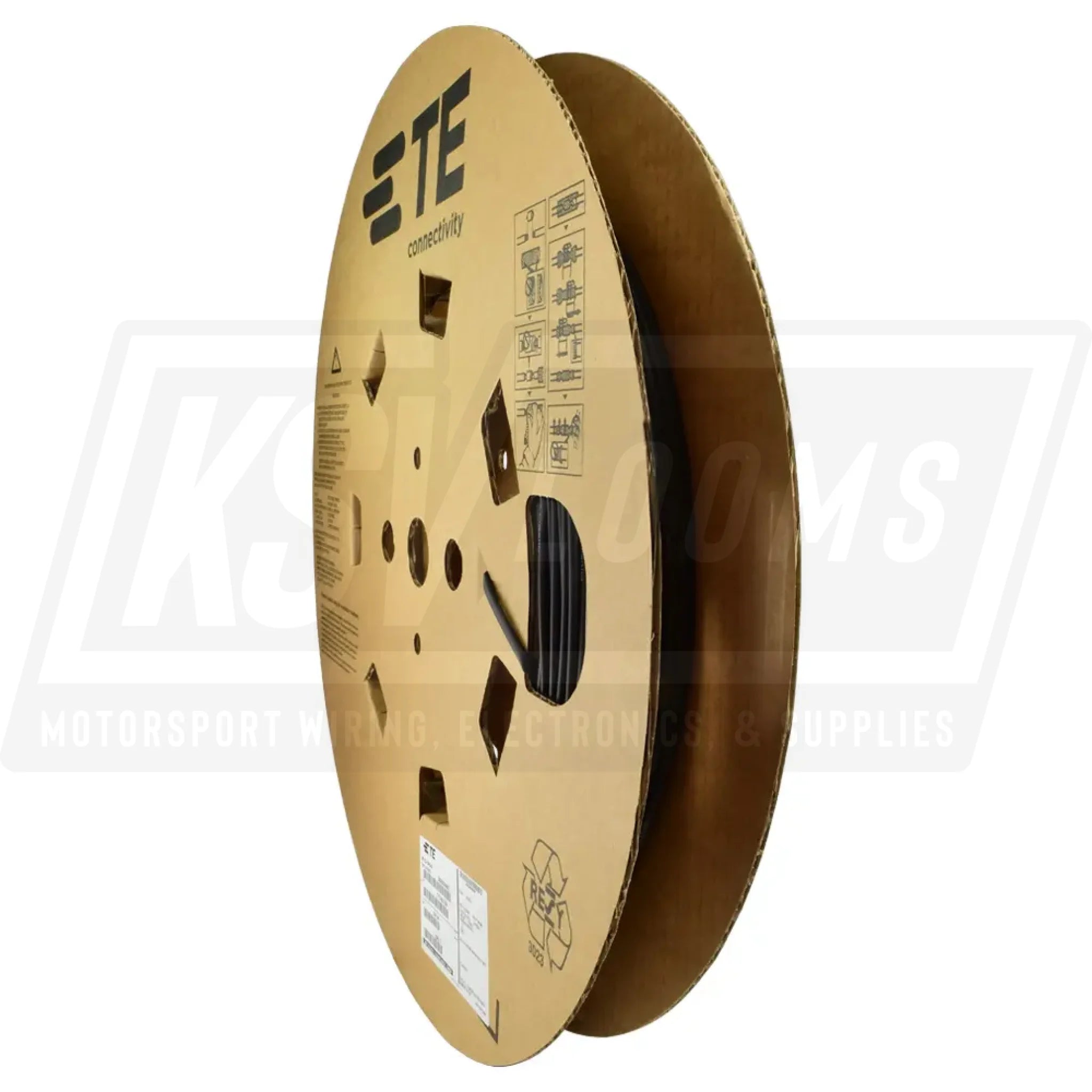 1/8’’ Raychem DR-25 (White Label) Heat Shrink Tubing (per foot)