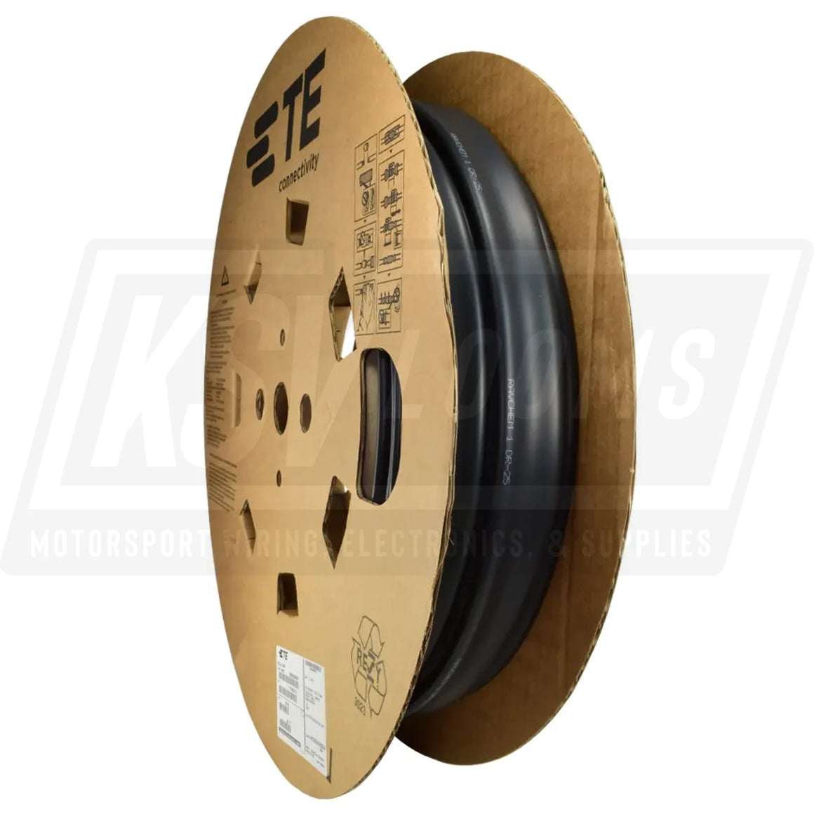 1’’ Raychem DR-25 (White Label) Heat Shrink Tubing (per foot)