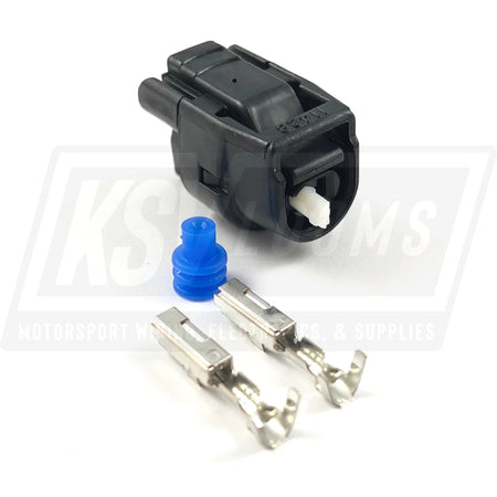 1-Way Connector Kit For Toyota Lexus 90980-11428 Water Temp Gauge Sensor (22-20 Awg)