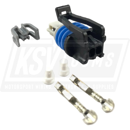 2-Way Connector Kit Aptiv (Delphi) GT150 Air Temperature Sensor (22-20 AWG)