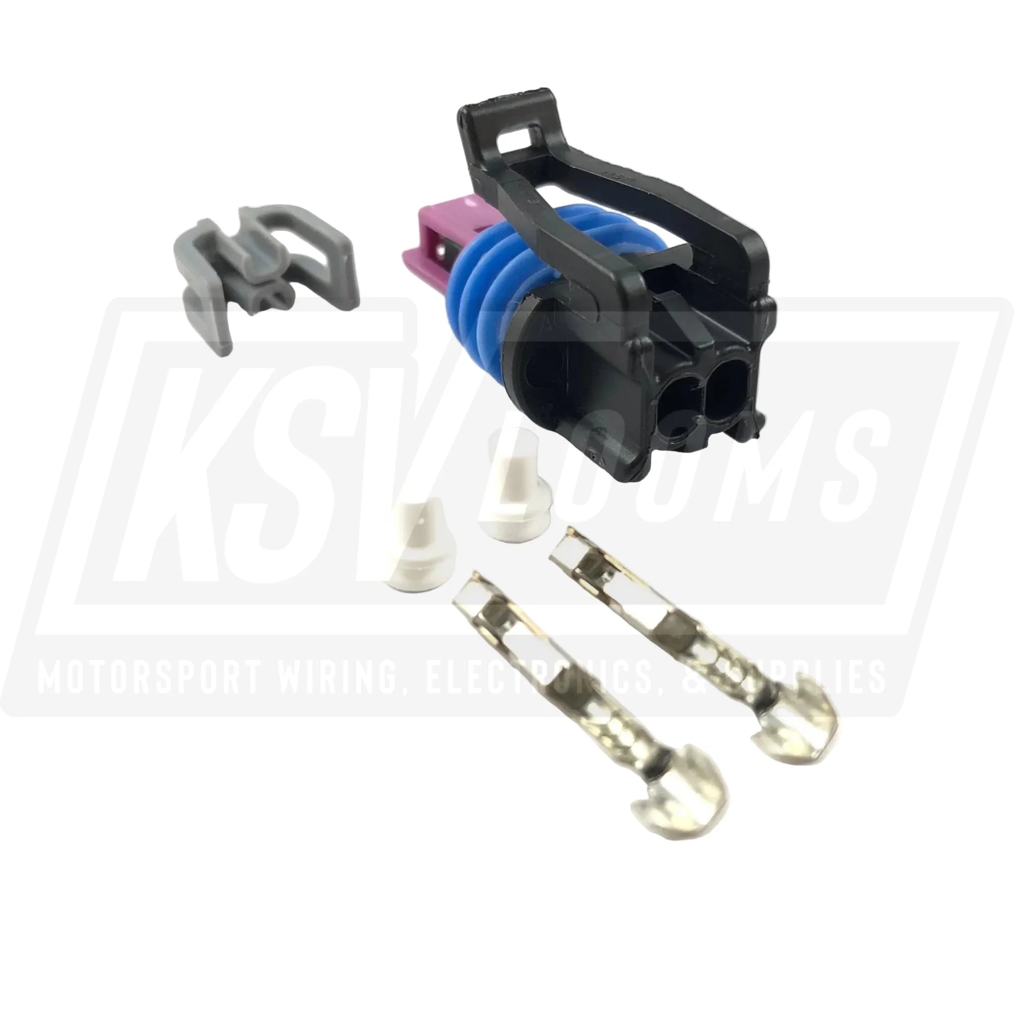 2-Way Connector Kit Aptiv (Delphi) GT150 Fluid Temperature Sensor (22-20 AWG)