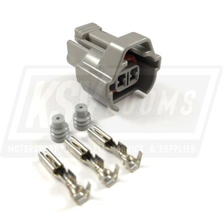 2-Way Connector Kit Fits Nippon Denso High Tag Fuel Injector Id2000 (22-16 Awg)