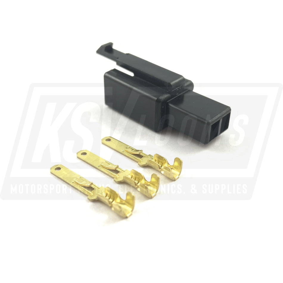 2-Way Connector Kit For Suzuki Hayabusa (Gen I 1999-2007) Gsx1300R Crank Position Sensor (22-18 Awg)