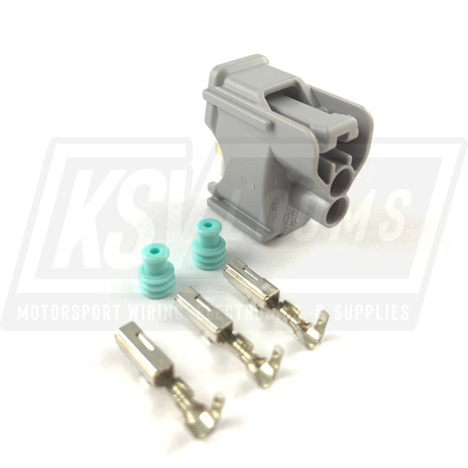 2-Way Connector Kit For Toyota Lexus Scion 90980-11875 Fuel Injector (22-20 Awg)