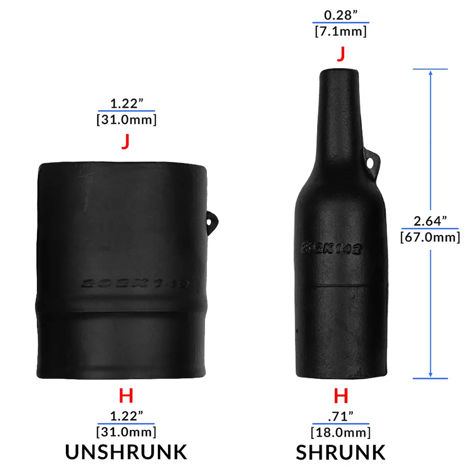 202K142-25-0 Raychem/TE Connectivity Shrink Boot