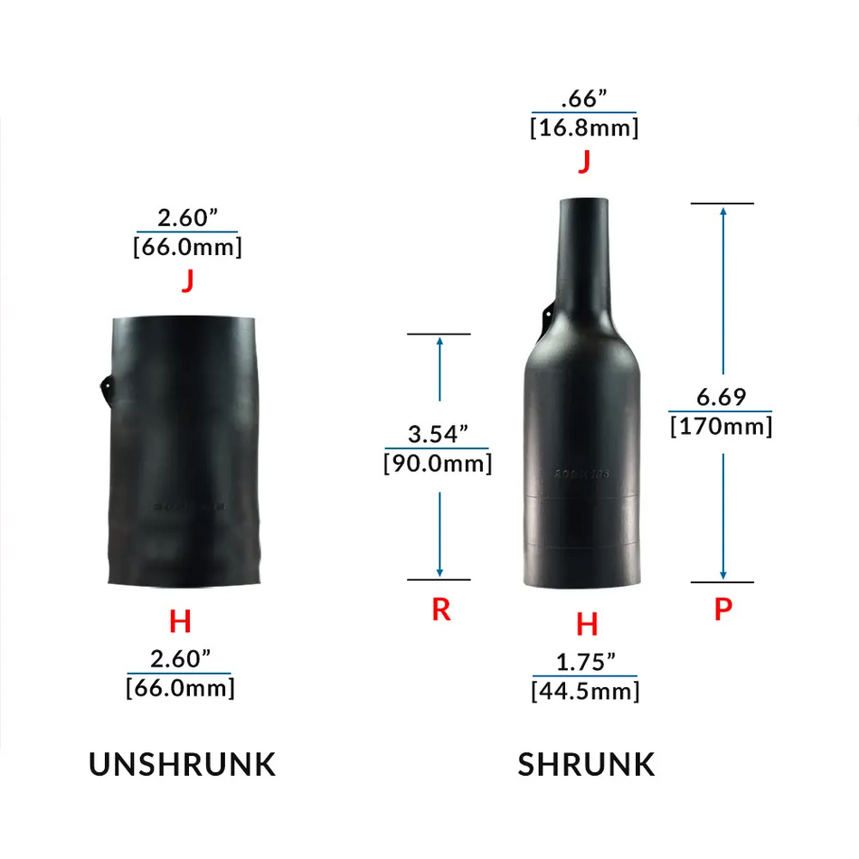 202K185-25-0 Raychem/TE Connectivity Shrink Boot
