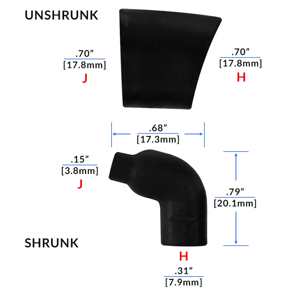 222A111-25-0 Raychem/TE Connectivity Shrink Boot