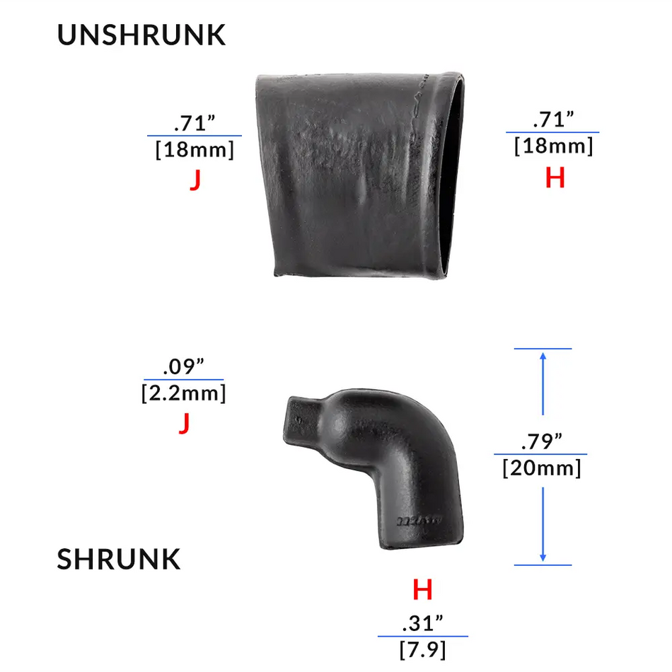 222A111-25-G07-0 Raychem/TE Connectivity Shrink Boot