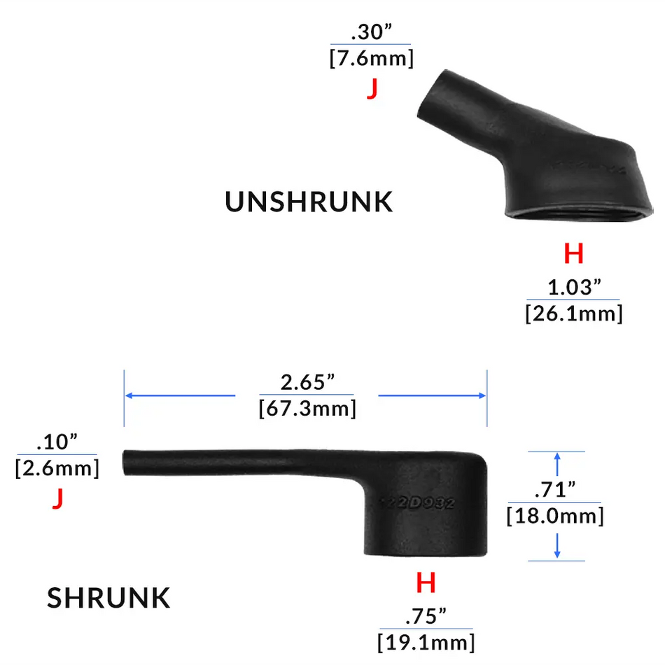 222D932-25-0 Raychem/TE Connectivity Shrink Boot