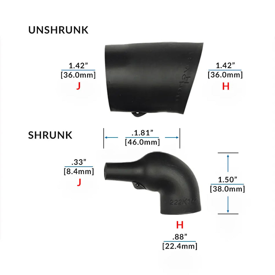222K152-25-0 Raychem/TE Connectivity Shrink Boot