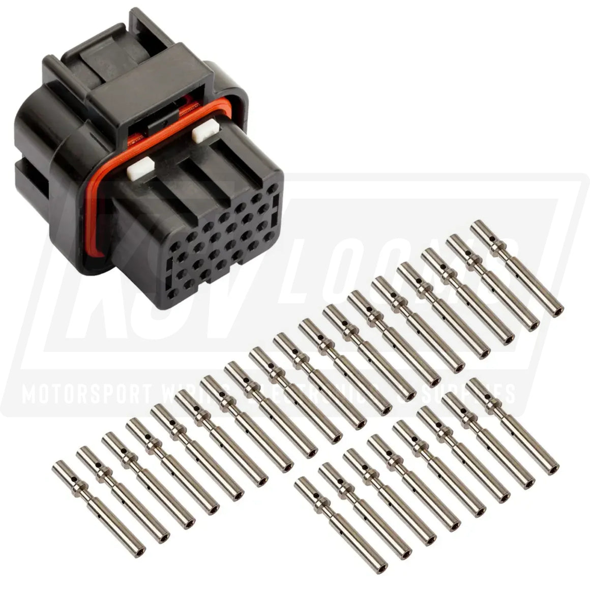 26-Way Connector Kit TE AMP 1473416-1 SuperSeal 1.0 Series Key 3 24-16 AWG (SSC-N)