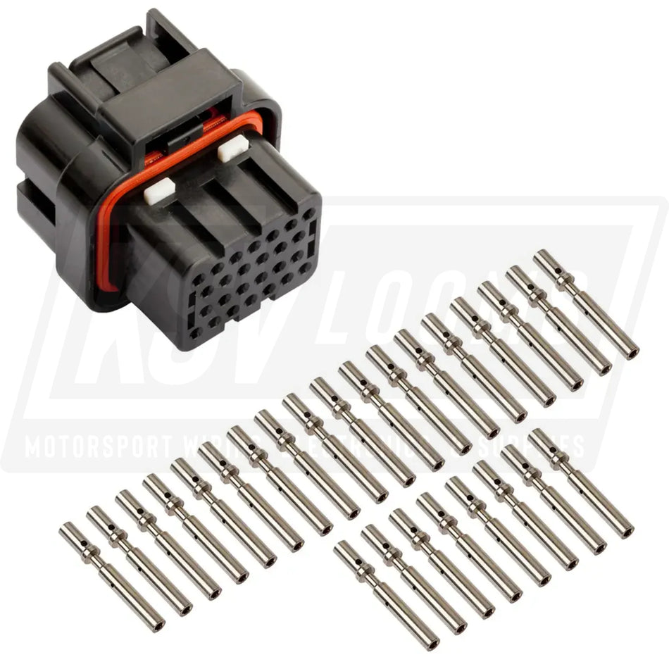 26-Way Connector Kit TE AMP 1473416-1 SuperSeal 1.0 Series Key 3 24-16 AWG (SSC-N)