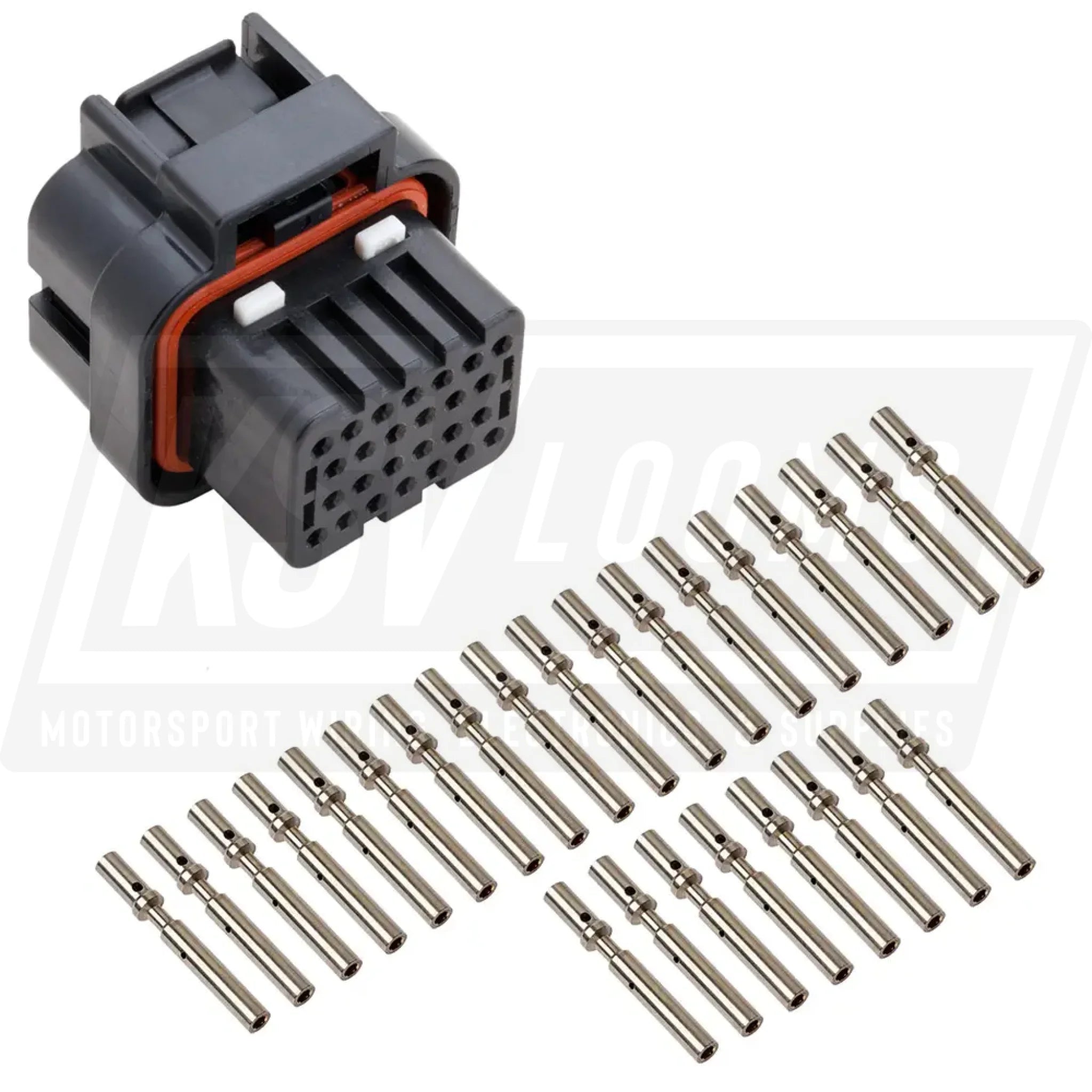 26-Way Connector Kit TE AMP 1473416-2 SuperSeal 1.0 Series Key 4 24-16 AWG (SSC-N)