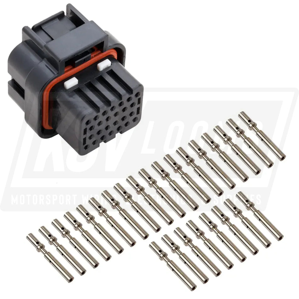 26-Way Connector Kit TE AMP 1473416-2 SuperSeal 1.0 Series Key 4 24-16 AWG (SSC-N)