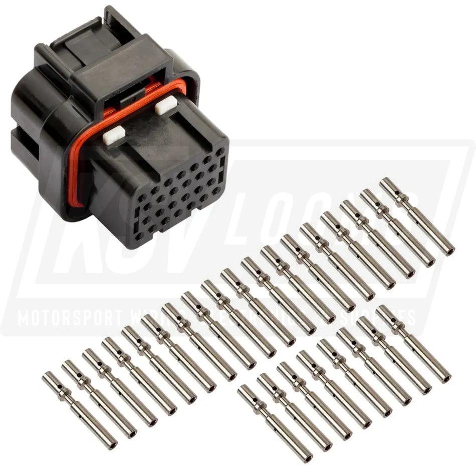 26-Way Connector Kit TE AMP 3-1437290-8 SuperSeal 1.0 Series Key 2 24-16 AWG (SSC-N)