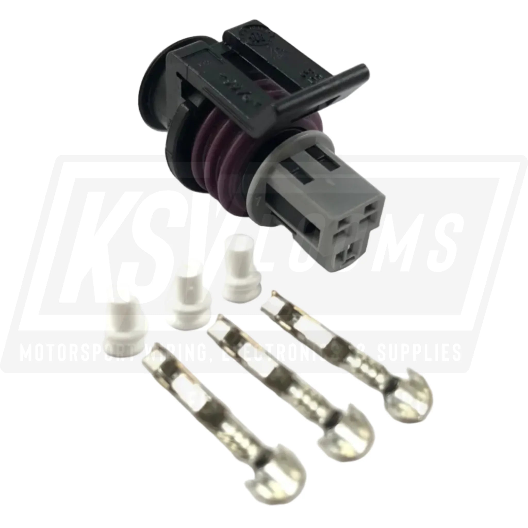 3-Way Connector Kit Aptiv (Delphi) GT150 Pressure Sensor (22-20 AWG)