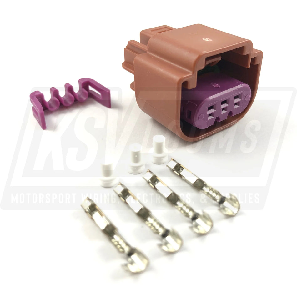 3-Way Connector Kit For Continental 13577379 Flex Fuel Sensor (22-20 Awg)