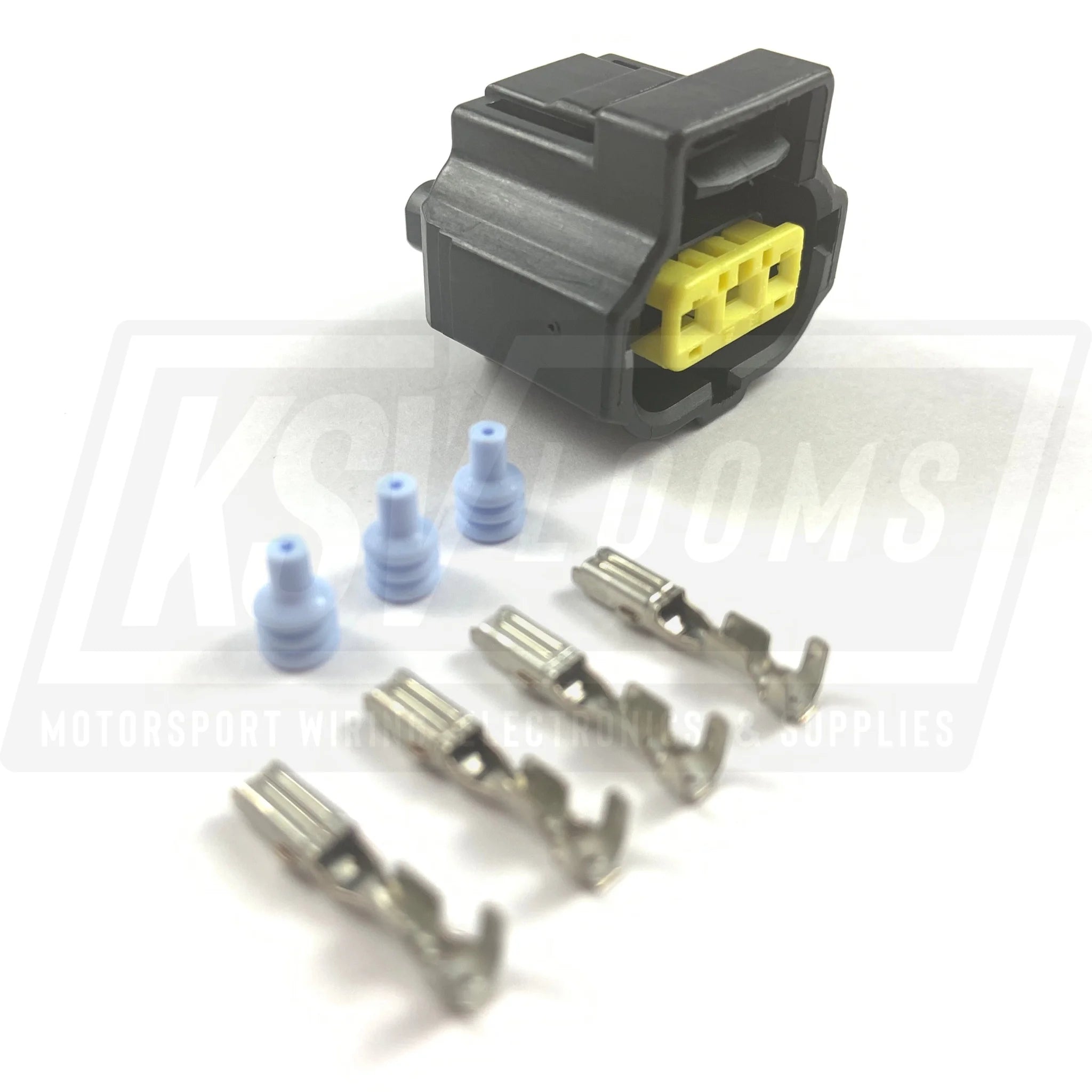 3-Way Connector Kit For Honda Cbr600 F4 Tps Throttle Position Sensor (22-18 Awg)