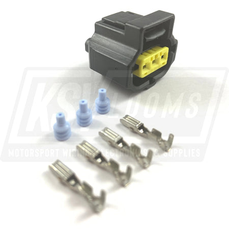 3-Way Connector Kit For Honda Cbr600 F4 Tps Throttle Position Sensor (22-18 Awg)