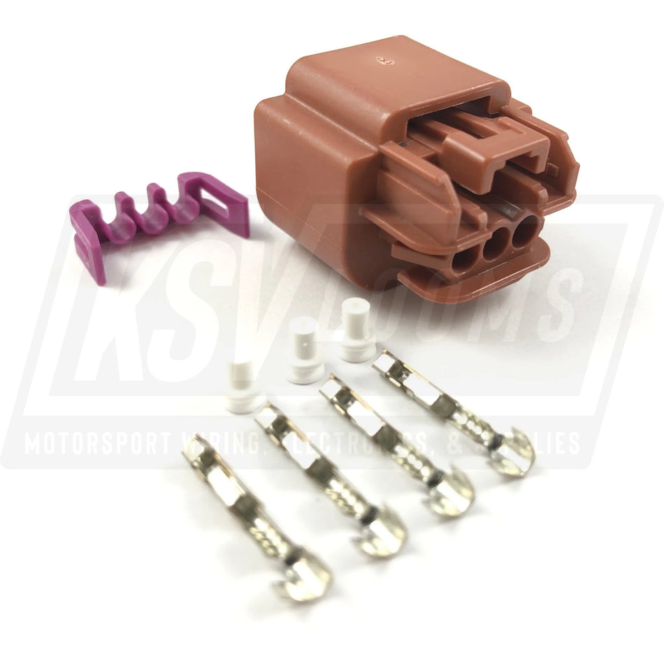 3-Way Connector Kit For Proefi Continental E85 Ethanol Flex Fuel Sensor (22-20 Awg)