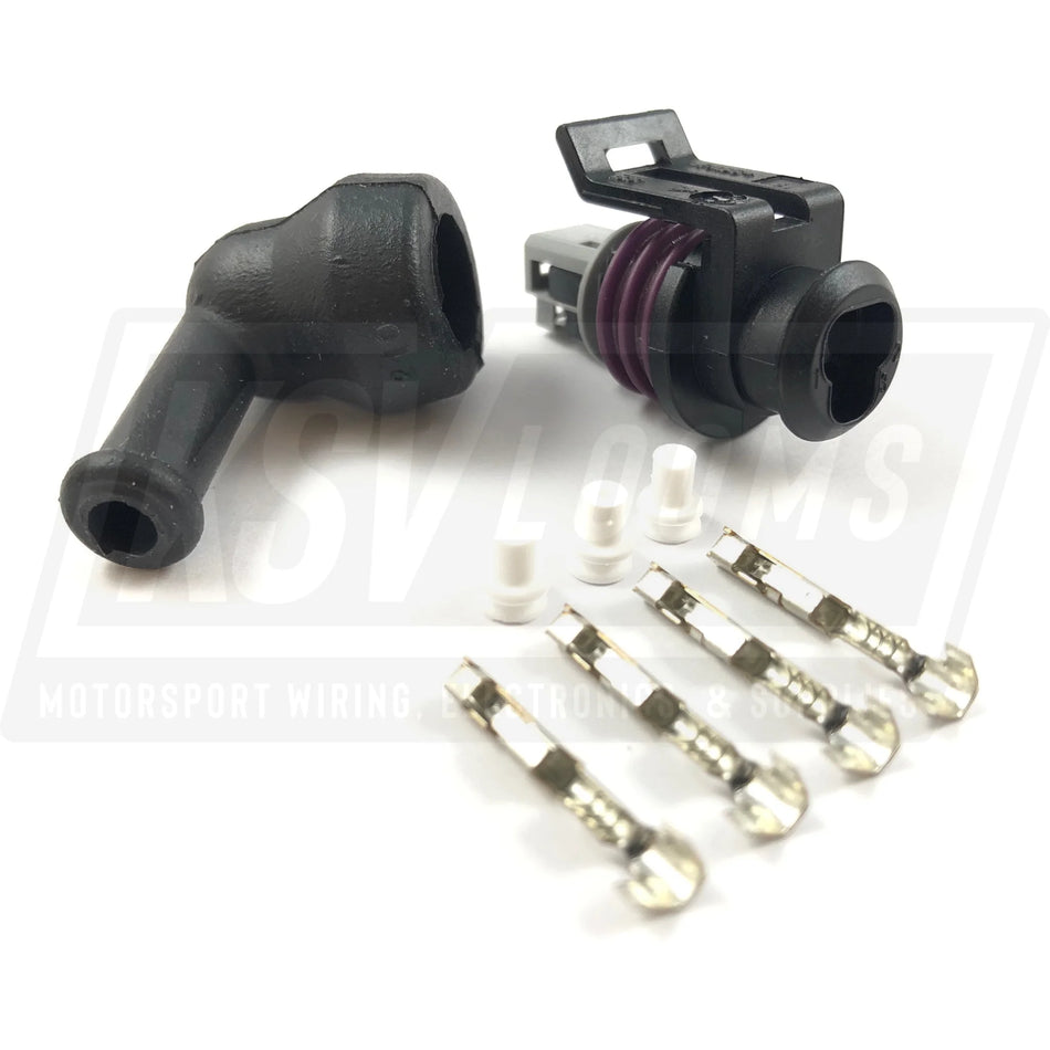 3-Way Connector Kit W/ Boot Aptiv (Delphi) Gt150 Pressure Sensor (22-20 Awg)