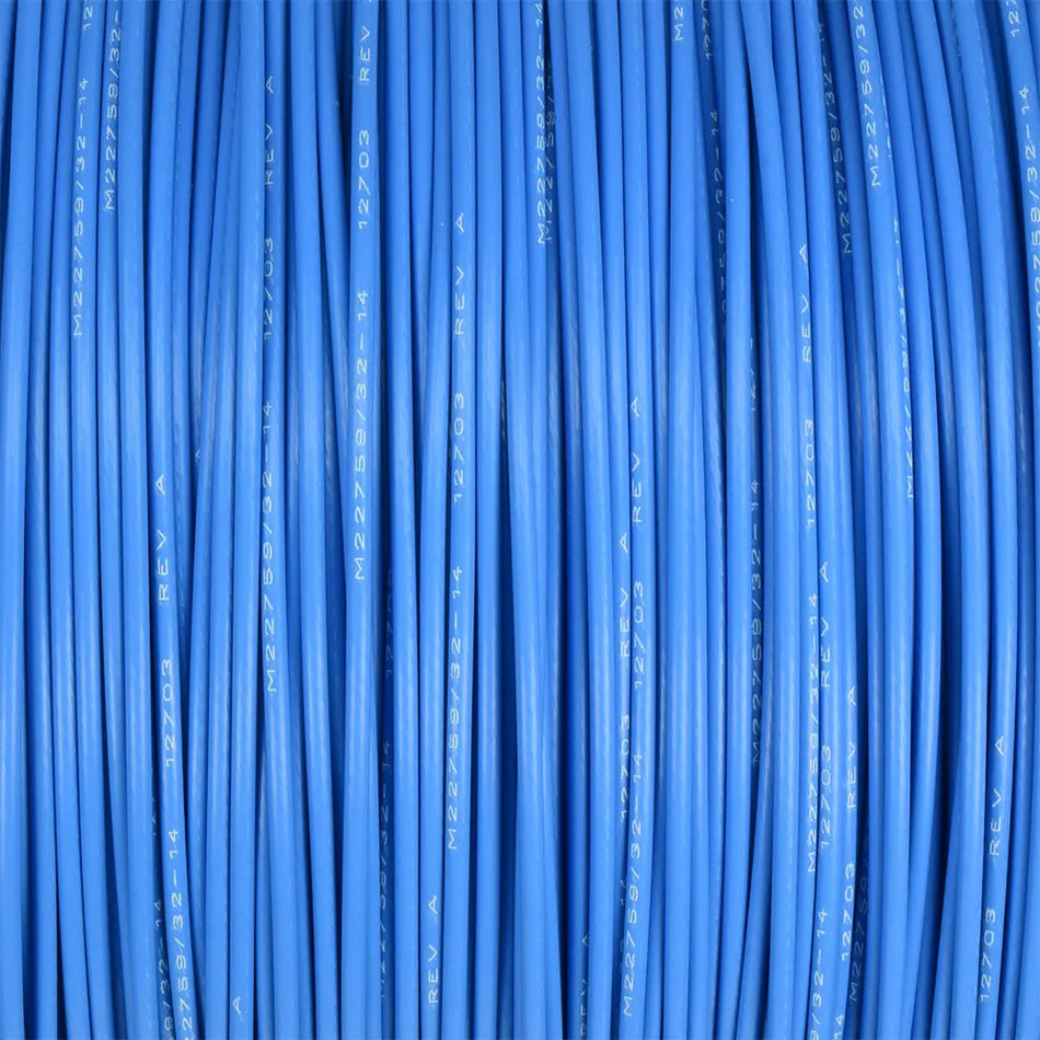 14 AWG Blue Tefzel Wire M22759/32-14-6