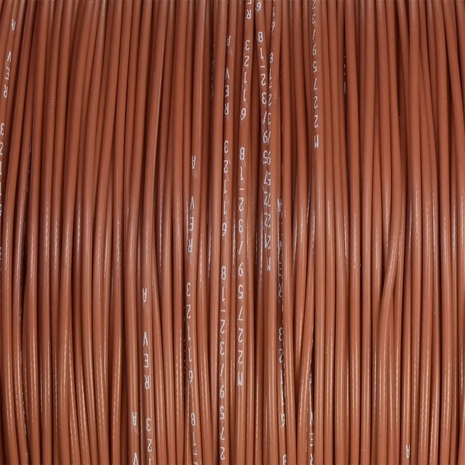 18 AWG Brown Tefzel Wire M22759/32-18-1