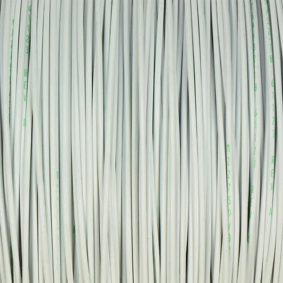 18 AWG White Tefzel Wire M22759/32-18-9