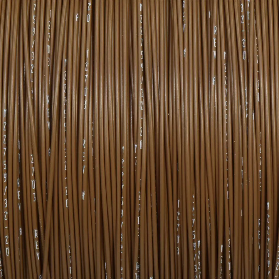 20 AWG Brown Tefzel Wire M22759/32-20-1