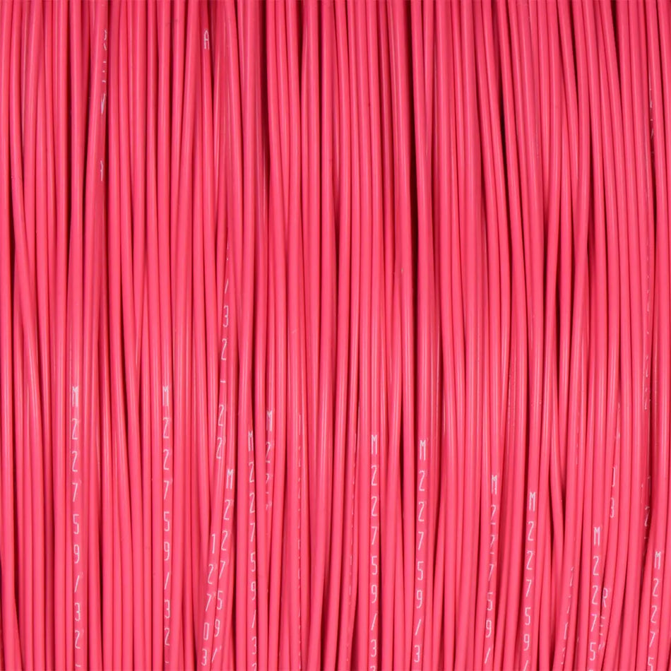 22 AWG Red Tefzel Wire M22759/32-22-2