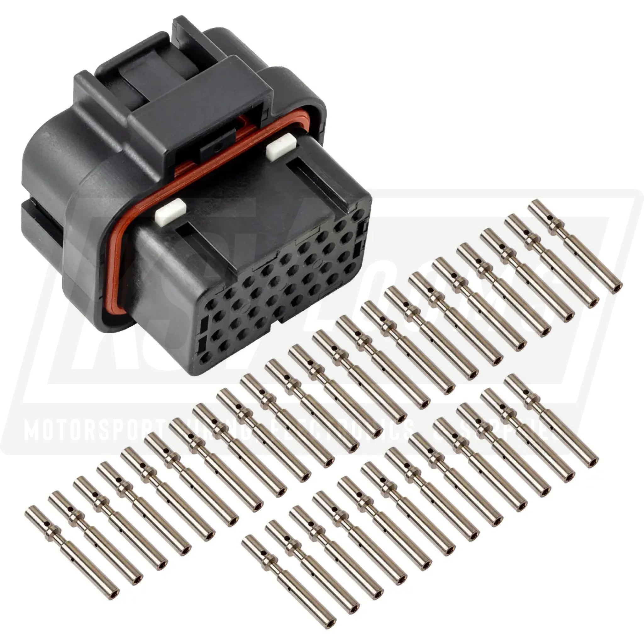 34-Way Connector Kit TE AMP 4-1437290-0 SuperSeal 1.0 Series Key 1 24-16 AWG (SSC-N)