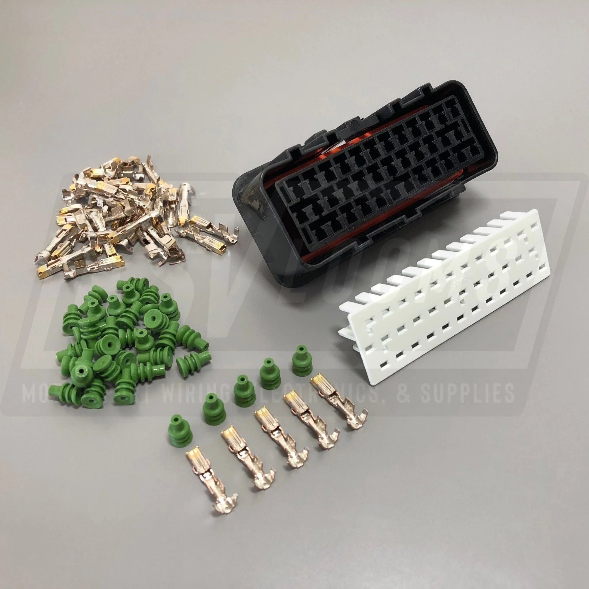 36-Way Connector Kit Fits M&W Cdi Ignition Pro-16 Pro-18 Pro16 Pro18 (20-16 Awg)
