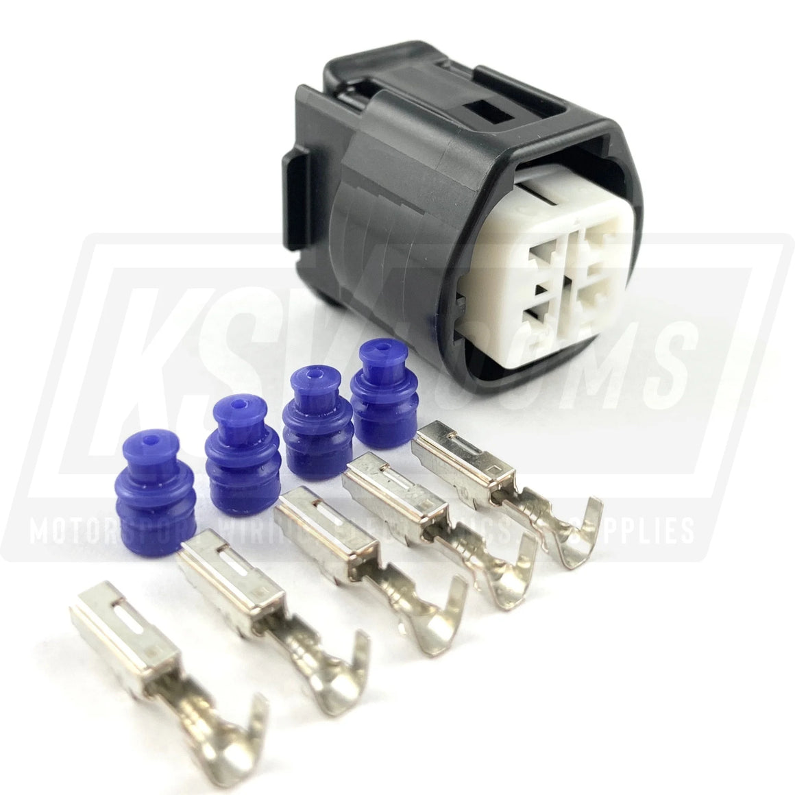 4-Way Connector Kit For Honda Acura Obd2 Alternator (22-20 Awg)