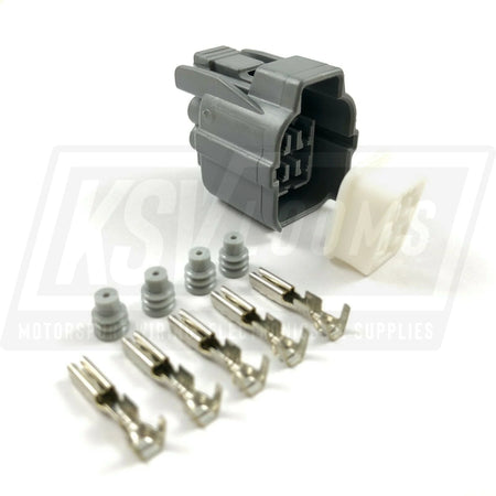 4-Way Female Connector Kit For Honda K-Series K20 K24 O2 Oxygen Sensor (22-16 Awg)